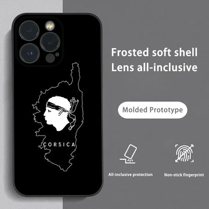 Corse Corsica Phone Case For iPhone 13 14 15 16 Pro Max Mini by Quickfindgoods. Store