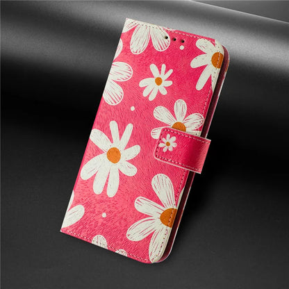 13 Leather Phone Case For iPhone 13 12 Mini 11 Pro 13Pro 12Pro Max 11Pro Coque Flip Cover Wallet Magnetic Painted Cases Cat Bear