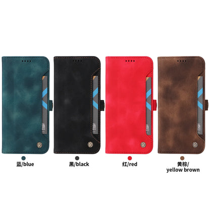 Business Leather Cases for iPhone 16 15 14 13 12 11 Pro Max Plus mini XS XR SE 2020 2022 16e Case Cover coque Flip Wallet Phone