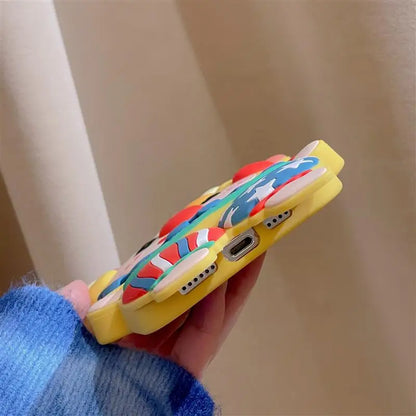 3D Cartoon Silicone Phone Case For iphone 17 16 15 14 Pro Max Face Cute Joker Clown Cases FO iphone 13 12 11 Shockproof Cover