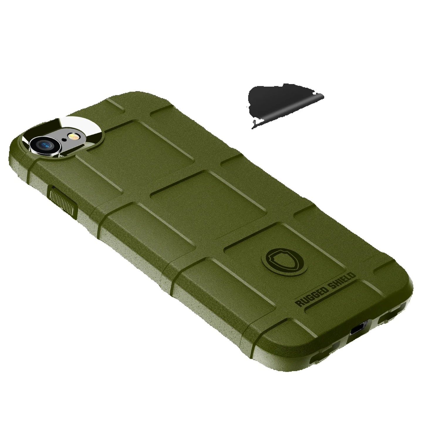 Military Armor Case For IPhone SE 2020 Se2 Soft Silicone Phone Cover For Iphone Se 2022 Se3 Shockproof Shield Cases