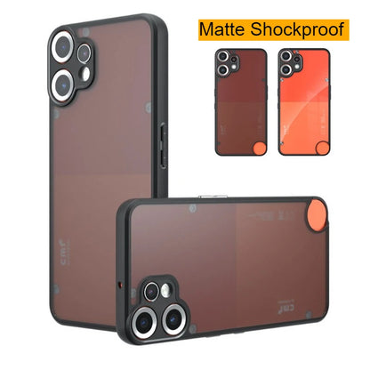 Matte Shockproof Phone Case for Nothing CMF Phone 2 Pro Hard Bumper Soft Clear Back Cover Cases for Nothing CMF Phone 2Pro