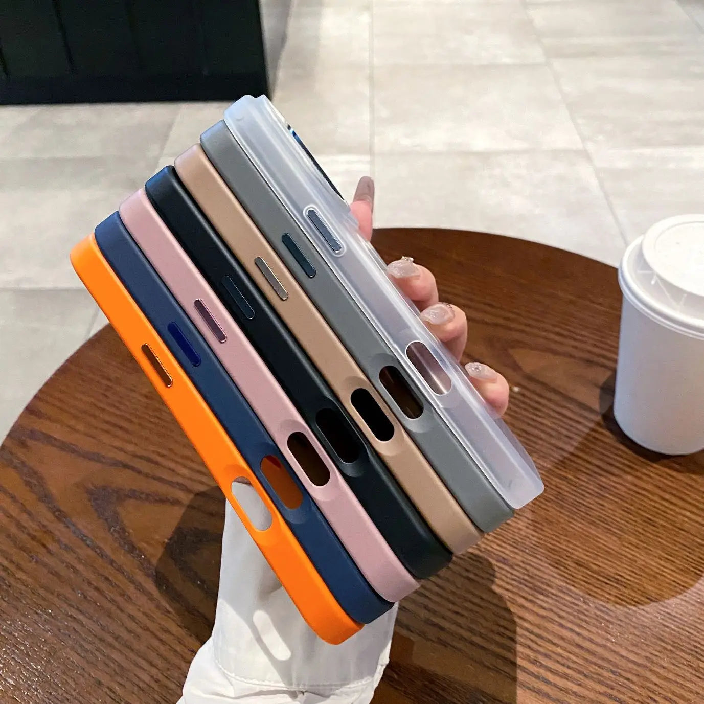 High Quality Magnetic Multicolored Style Phone Case For iPhone 17 16 15 14 13 Pro Max Plus Anti-drop Anti-slip Protective Case