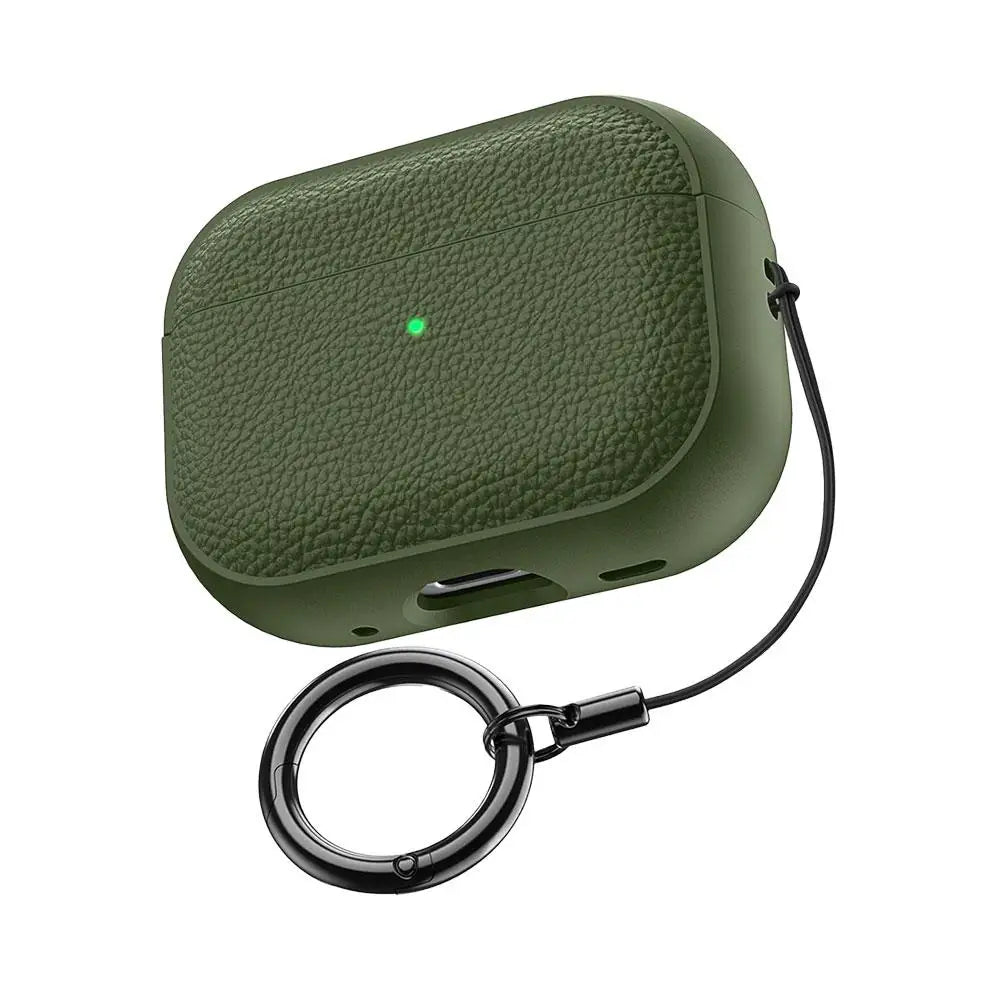 For AirPods Pro 3 Case Cover with Metal Buckle Luxury TPU Protective Full Cover Case Shockproof Scratchproof