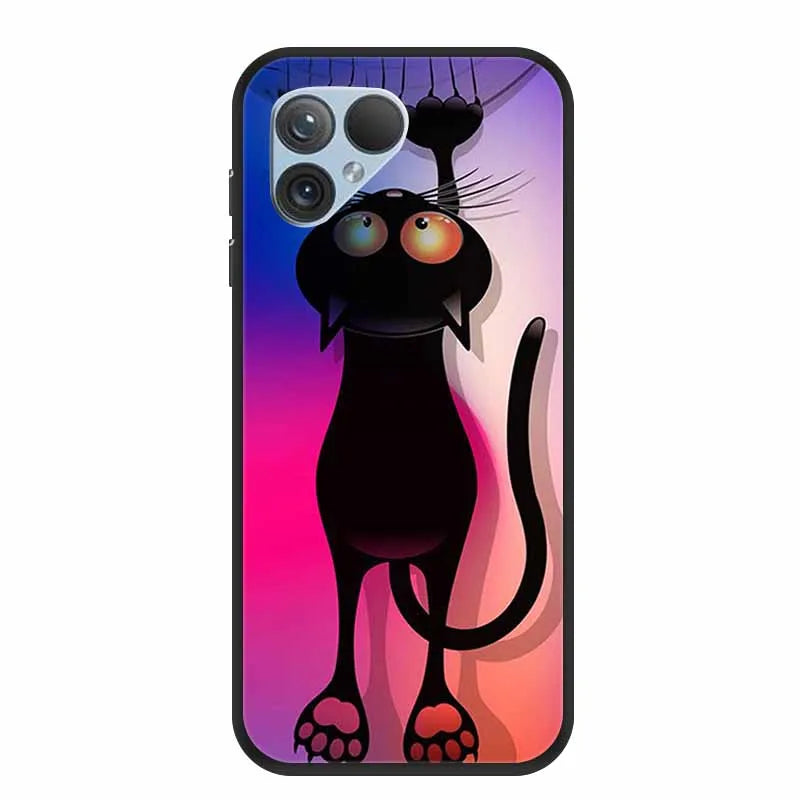 For Fairphone 5 Case 6.46" TPU Soft Silicone Bumper Luxury Back Cover Phone Cases for Fairphone5 5G Flower Cute Shockproof Coque