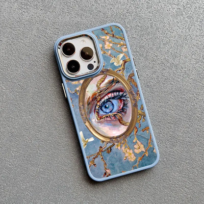 Art Painting Silicone Phone Cases For iPhone 11 12 13 14 15 Pro Max X XS XR 7 8 Plus SE 2020 15 14 Plus Shockproof Case Cover