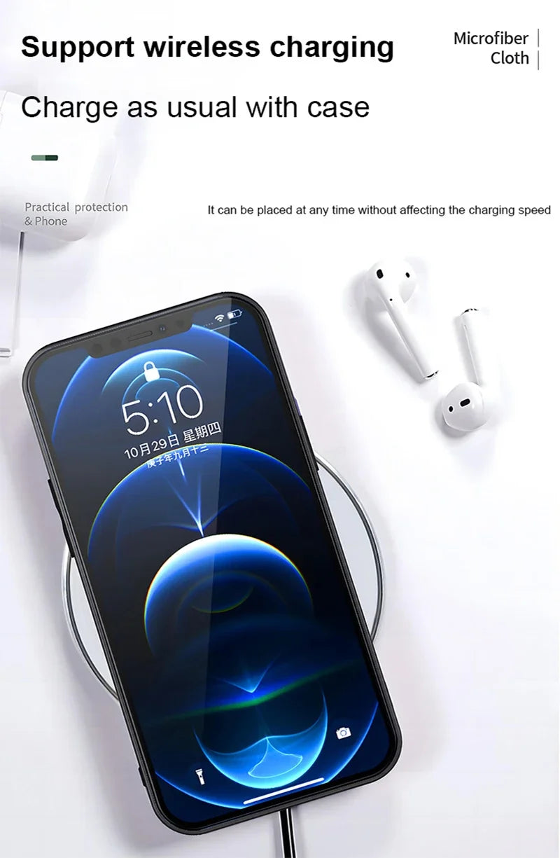 Suitable For [iPhone 11 12 13 14 15 16 Pro Max Plus Mini] Glass Phone Case Cover,Protect Soft Cover Cases