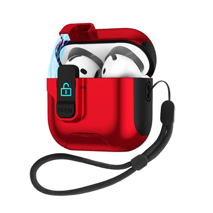 Case for IPhone 4 Cover Magnetic Latch Cap Phone Holder Cases Wireless Headphone for IPhone 3 Pro 2 1 Pro2 Covers with Lanyard