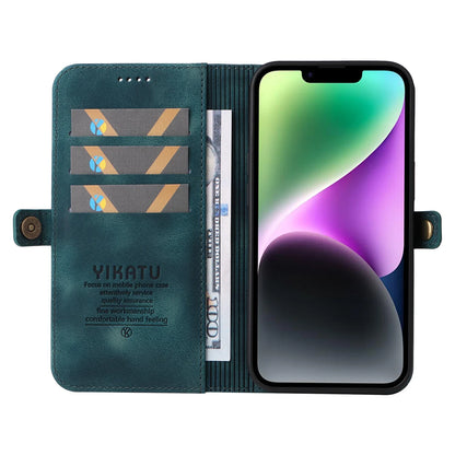 Business Leather Cases for iPhone 16 15 14 13 12 11 Pro Max Plus mini XS XR SE 2020 2022 16e Case Cover coque Flip Wallet Phone