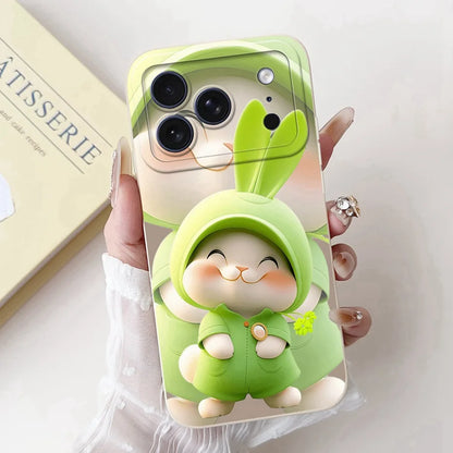 Cute Cartoon Phone Case For iPhone 17 Pro Max 17 Air Soft Silicone Shockproof Cases For iPhone17 17Pro 17Air Covers Bumpers