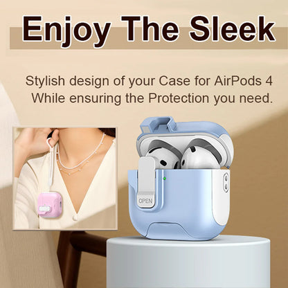 Case for IPhone 4 Cover Magnetic Latch Cap Phone Holder Cases Wireless Headphone for IPhone 3 Pro 2 1 Pro2 Covers with Lanyard