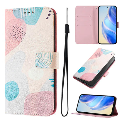 13 Leather Phone Case For iPhone 13 12 Mini 11 Pro 13Pro 12Pro Max 11Pro Coque Flip Cover Wallet Magnetic Painted Cases Cat Bear