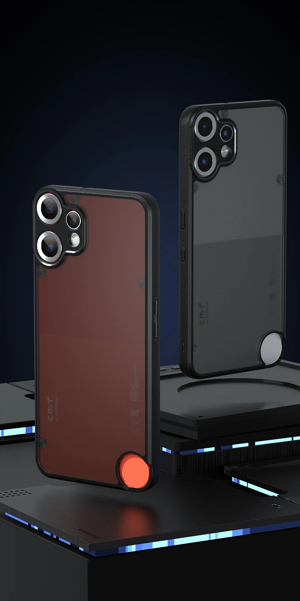 Matte Shockproof Phone Case for Nothing CMF Phone 2 Pro Hard Bumper Soft Clear Back Cover Cases for Nothing CMF Phone 2Pro