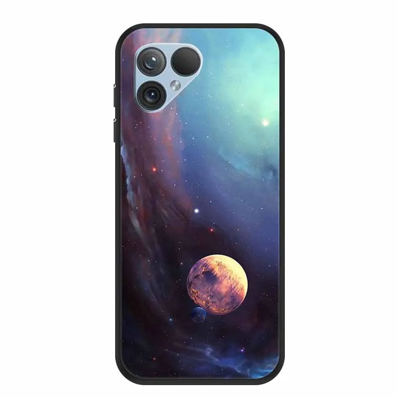 For Fairphone 5 Case 6.46" TPU Soft Silicone Bumper Luxury Back Cover Phone Cases for Fairphone5 5G Flower Cute Shockproof Coque