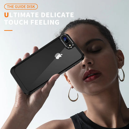 Case for iPhone SE 2020 2022 SE2 SE3 Shockproof Phone Bumper Cover Anti-Scratch translucent Back Fit iPhone 8/iPhone 7 4.7 Cases