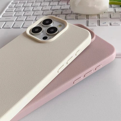 Fashion Liquid Silicone Leather Soft Phone Cases For iPhone 16 15 14 13 12 11 Pro Max 14 Plus Soft Shockproof Bumper Back Cover
