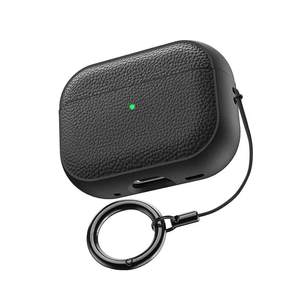 For AirPods Pro 3 Case Cover with Metal Buckle Luxury TPU Protective Full Cover Case Shockproof Scratchproof