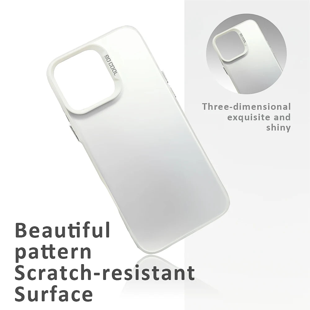 Christmas Lights Phone Case For iPhone 16 15 14 13 12 17 Pro Max Independent Metal Button Electroplating Mobile