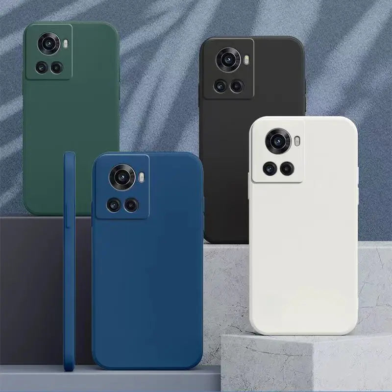 Original Liquid Phone Cases for Oneplus 10R 10 R 5G Soft Silicone Fundas One Plus 10R OnePlus10 R Shockproof Fashion Back Cover