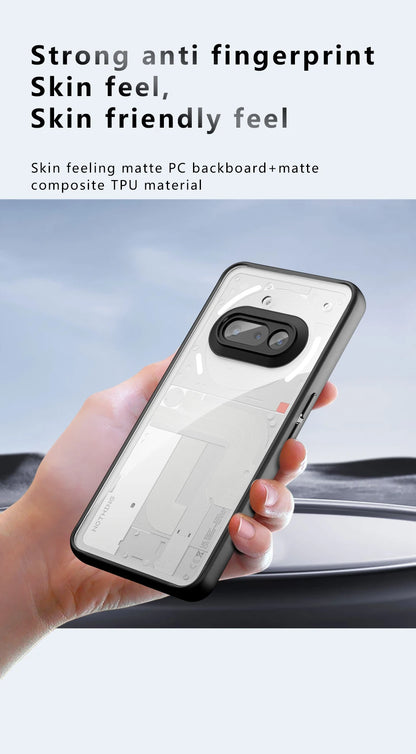 Clear Case For Nothing Phone 3a Cover Nothing Phone 3a Fundas Hard PC Camera Protector Shockproof Back Case For Nothing Phone 3a