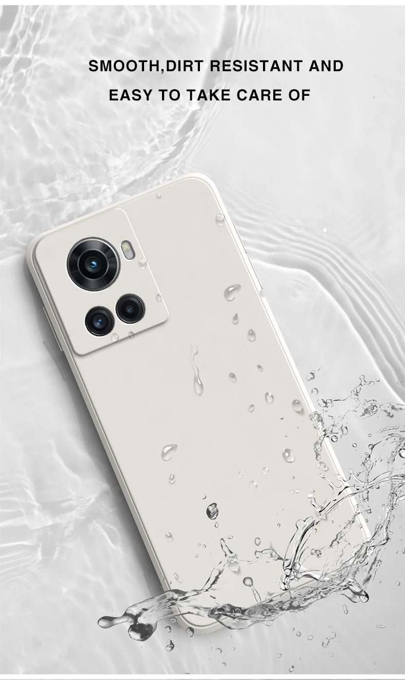 Original Liquid Phone Cases for Oneplus 10R 10 R 5G Soft Silicone Fundas One Plus 10R OnePlus10 R Shockproof Fashion Back Cover