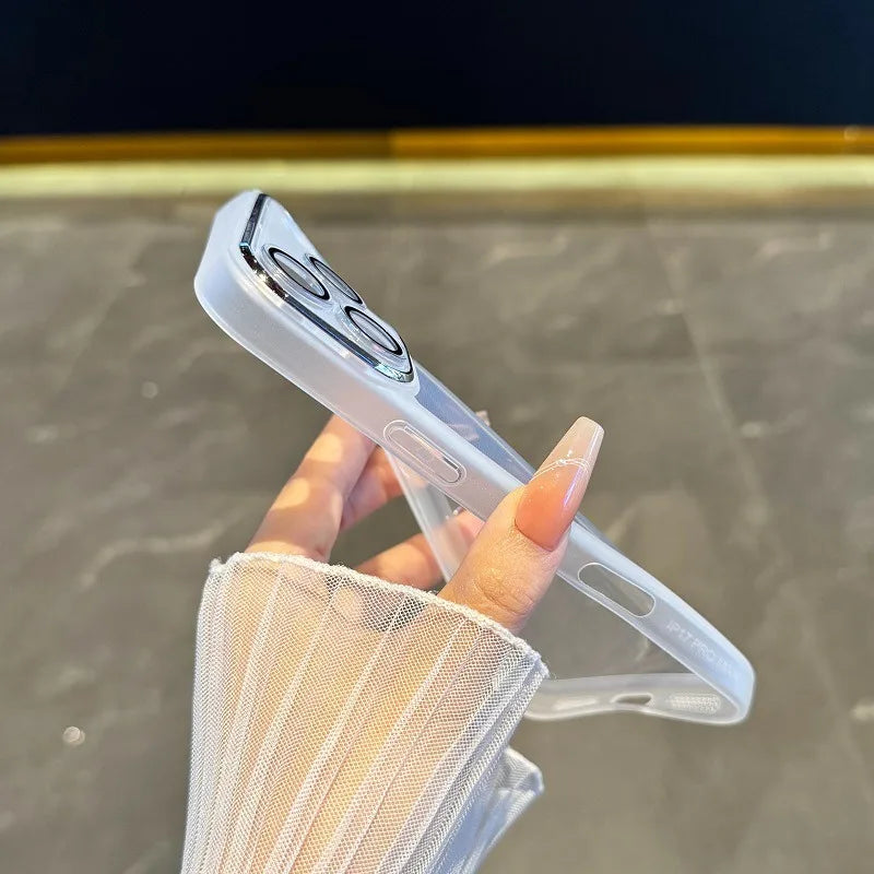 For iPhone 17 Pro Max Case Transparent Soft Silicone TPU Phone Ultra Thin Clear Shockproof Cases For iPhone 17 Air Back Cover