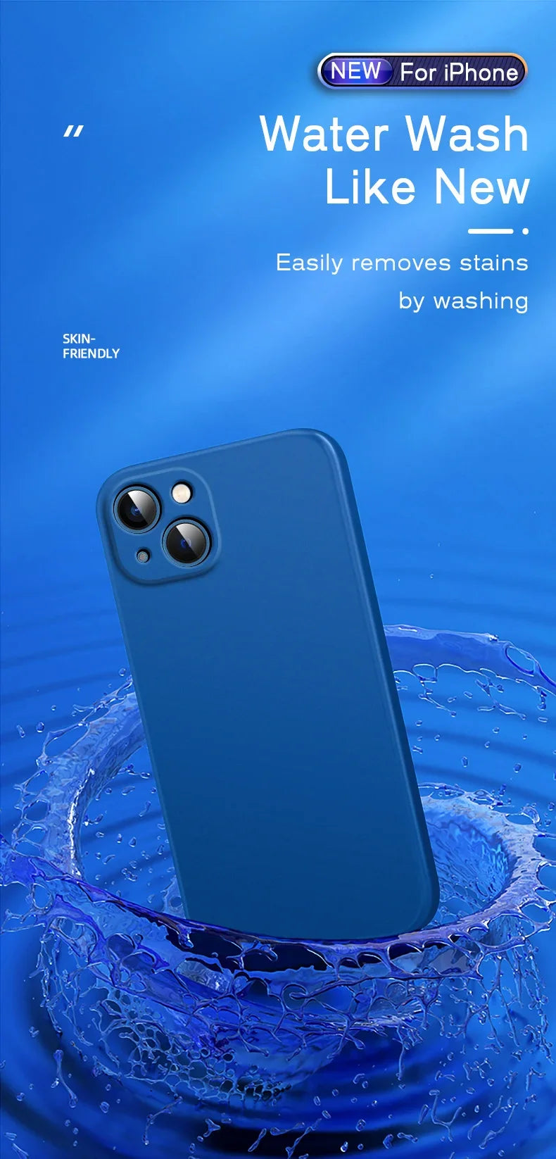 Luxury Silicone Antiskid Phone Case For iPhone 17 Air 16 15 14 13 11 12 Pro Max 16 Plus Shockproof Full Lens Protection Cover