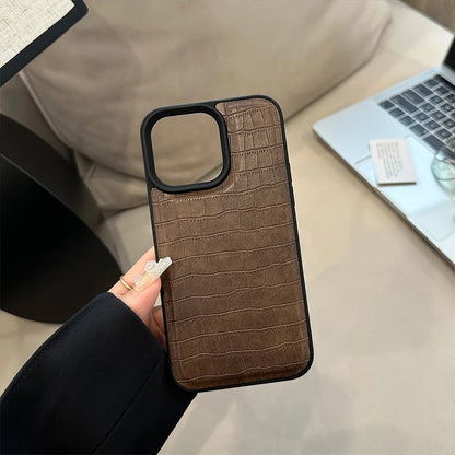 Luxury Simple Leather Phone Case For iPhone 15 Pro 11 12 13 14 Pro Max 14pro Cover Shockproof Silicone Cases For Men Women Funda