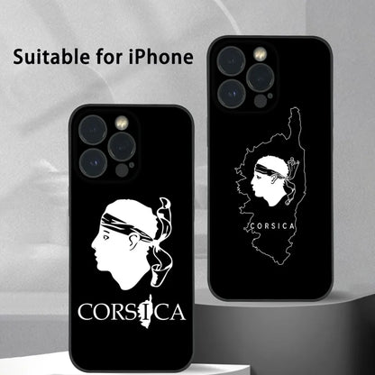 Corse Corsica Phone Case For iPhone 13 14 15 16 Pro Max Mini by Quickfindgoods. Store