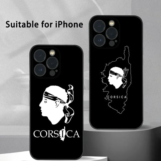 Corse Corsica Phone Case For iPhone 13 14 15 16 Pro Max Mini by Quickfindgoods. Store