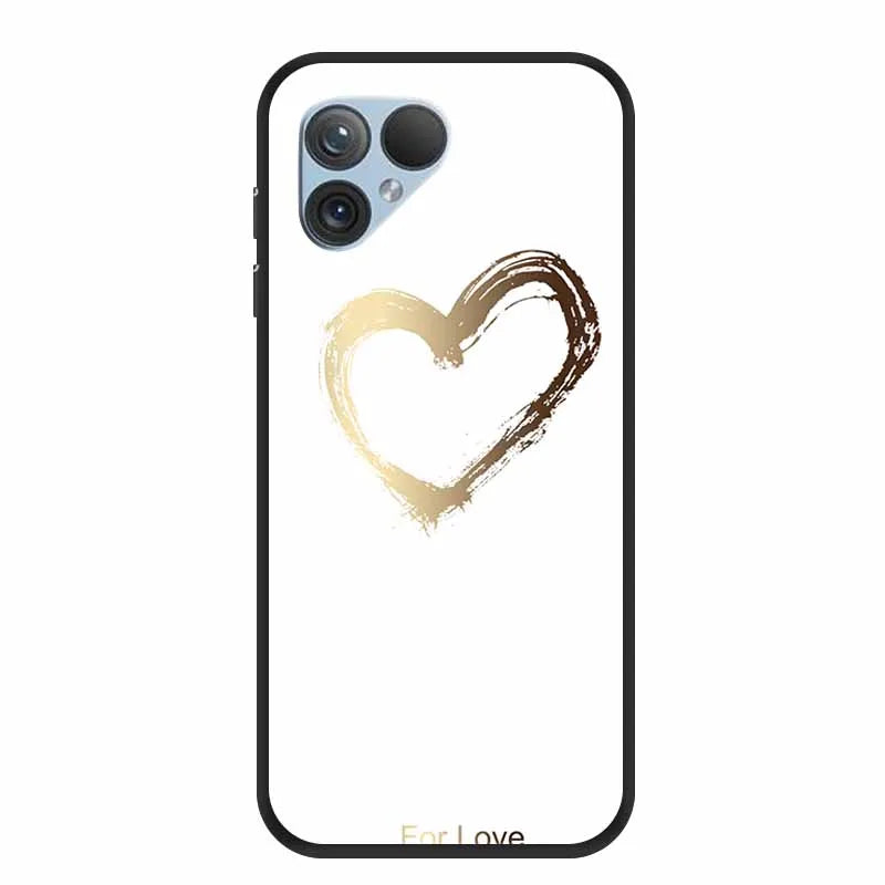 For Fairphone 5 Case 6.46" TPU Soft Silicone Bumper Luxury Back Cover Phone Cases for Fairphone5 5G Flower Cute Shockproof Coque