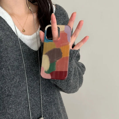 For iPhone16 16pro 16Promax 15 15pro 15Promax 14 14pro 14Promax 13 13Pro 13Promax Phone Case,Multicolor color,Full Cover