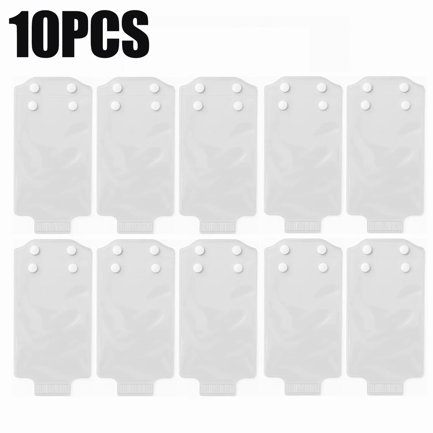 1-10PCS Waterproof Transparent Mobile Phone Cases Portable Mobile Phone Protector Pouch Bag for Cycling Bikinig Motorcycle