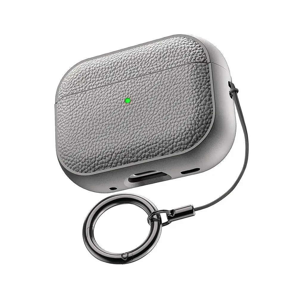 For AirPods Pro 3 Case Cover with Metal Buckle Luxury TPU Protective Full Cover Case Shockproof Scratchproof