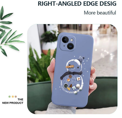 Christmas Motifs Phone Case For iPhone 17 Air 16 16E 15 14 13 12 11 Pro Max Mini X XR XS  8 7 Plus 6 6S Plus Cover