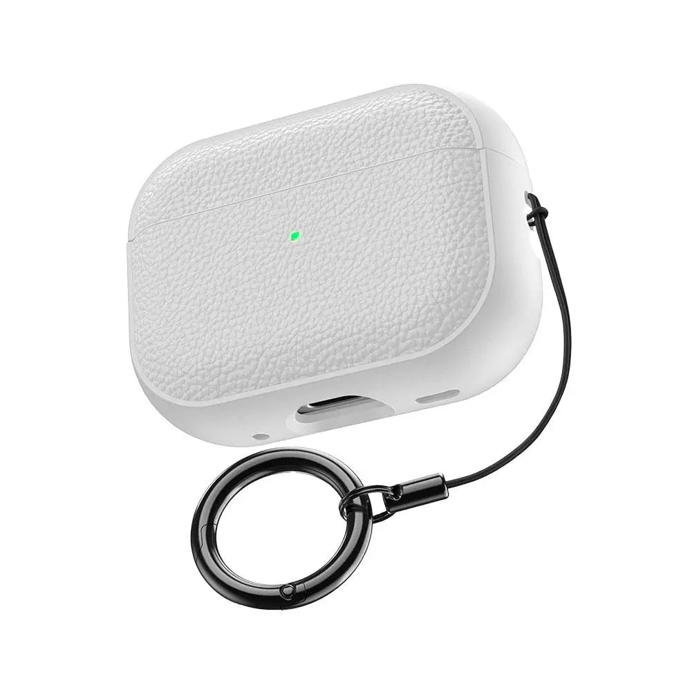 For AirPods Pro 3 Case Cover with Metal Buckle Luxury TPU Protective Full Cover Case Shockproof Scratchproof