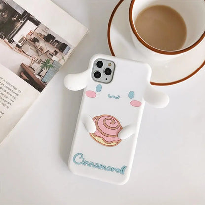 Cartoon My Melody Cinnamoroll Soft Silicone TPU Phone Cases For iPhone 14 13 12 11 15 Pro Max X XR XS Max 7 8 Plus Cover