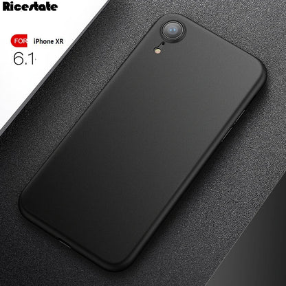 Ultra thin Fundas Phone case For iphone iphone XR X R Rubber back cover For iphone X XR XS Max PP Hard Cases