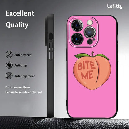 Comics Sex Icon Funny Phone Case For IPhone 16 15 14 13 Pro Max Plus Mini Frosted Soft Shell Funda Shockproof Cases