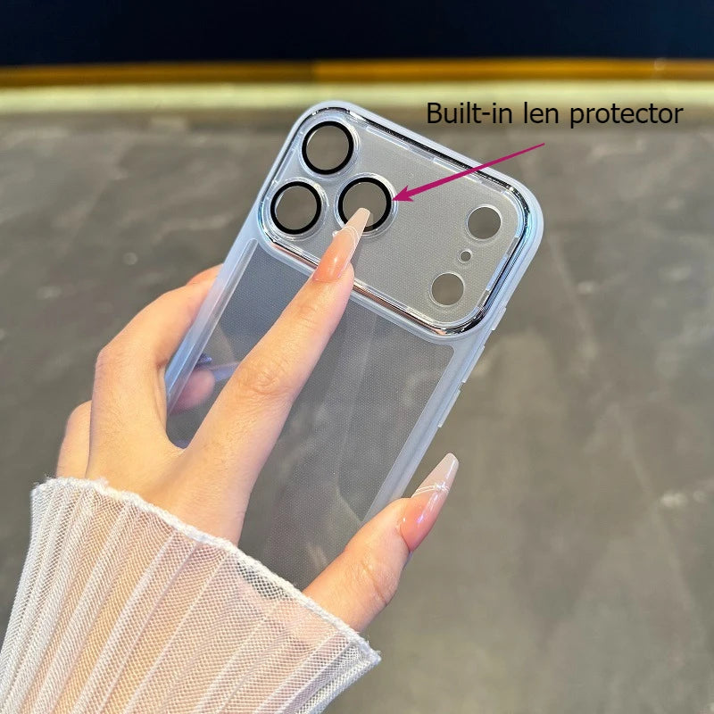 For iPhone 17 Pro Max Case Transparent Soft Silicone TPU Phone Ultra Thin Clear Shockproof Cases For iPhone 17 Air Back Cover