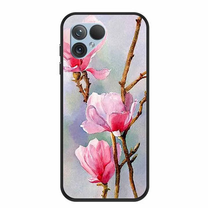 For Fairphone 5 Case 6.46" TPU Soft Silicone Bumper Luxury Back Cover Phone Cases for Fairphone5 5G Flower Cute Shockproof Coque