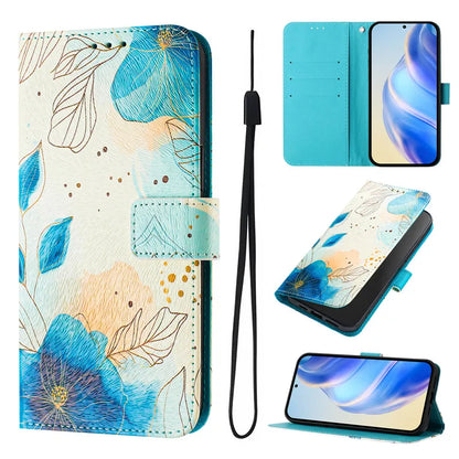 13 Leather Phone Case For iPhone 13 12 Mini 11 Pro 13Pro 12Pro Max 11Pro Coque Flip Cover Wallet Magnetic Painted Cases Cat Bear