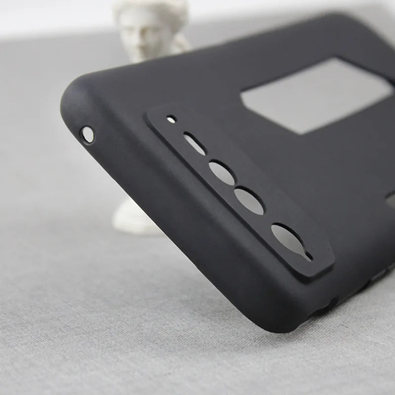 for Asus ROG Phone 6 Case Matte Soft Silicone Back Phone Cases For Asus ROG Phone6 Black TPU Shockproof Case