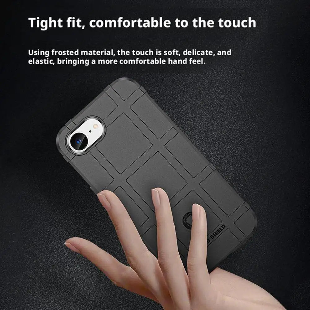 Phone Case For iPhone 16e Rugged Armor Shockproof Phone Case Soft TPU Slim Full Back Case For iPhone 16e 6.1 inch