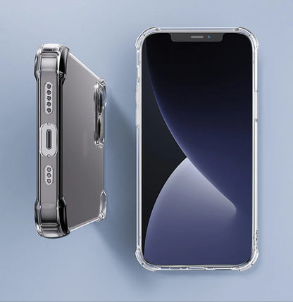 Air Bag Clear Thick Shockproof Phone Case For iPhone 16 Pro Max Lens Protection Case for iPhone 16 Plus 16Pro Max Cover Cases