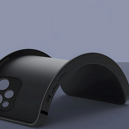 Christmas Winter Snowman Cute Phone Case For IPhone 16 15 14 13 12 11 Pro Max Plus Mini Frosted Soft Shell Funda