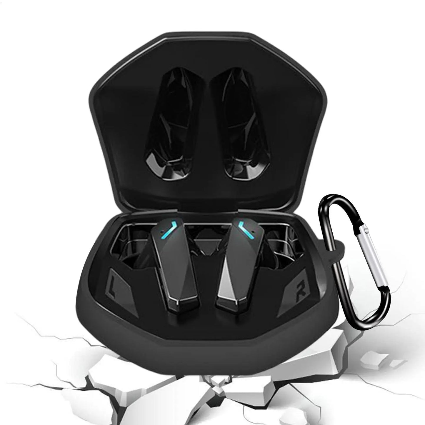 Waterproof Earphone Case Silicone Earphone Cases Shock absorbing Headphone Pouch Bag Hard Protective Case High Quality Bag