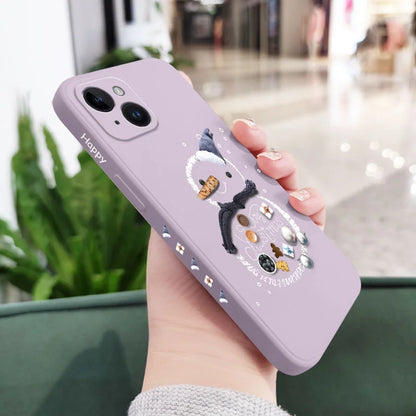 Christmas Motifs Phone Case For iPhone 17 Air 16 16E 15 14 13 12 11 Pro Max Mini X XR XS  8 7 Plus 6 6S Plus Cover