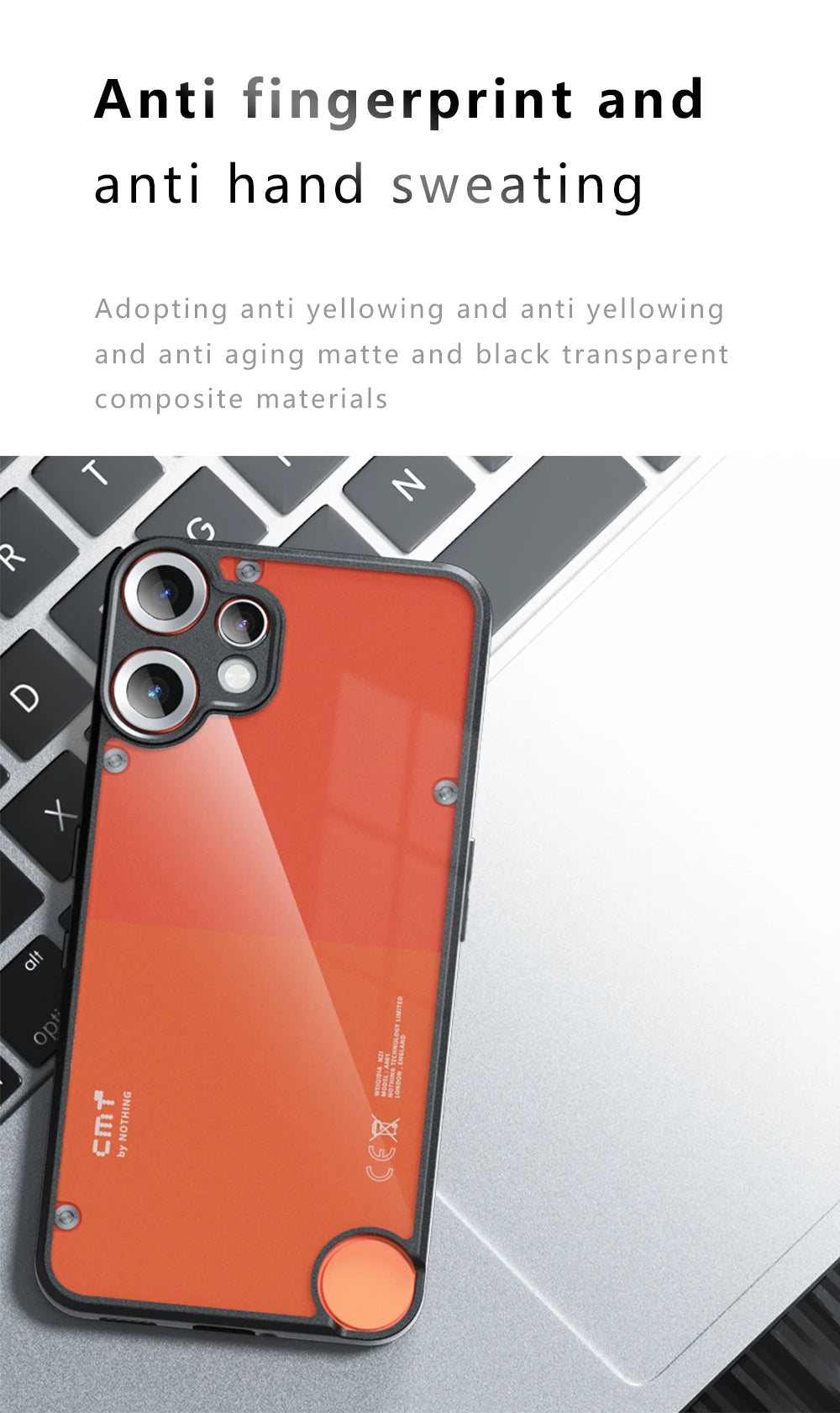 Matte Shockproof Phone Case for Nothing CMF Phone 2 Pro Hard Bumper Soft Clear Back Cover Cases for Nothing CMF Phone 2Pro