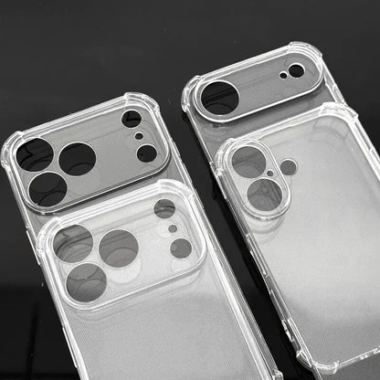 Soft Silicone TPU Phone Case For iPhone 17 Pro Max Anti-fall Transparent Phone Cover For  iPhone17 17 Pro 17Air Shockproof Cases